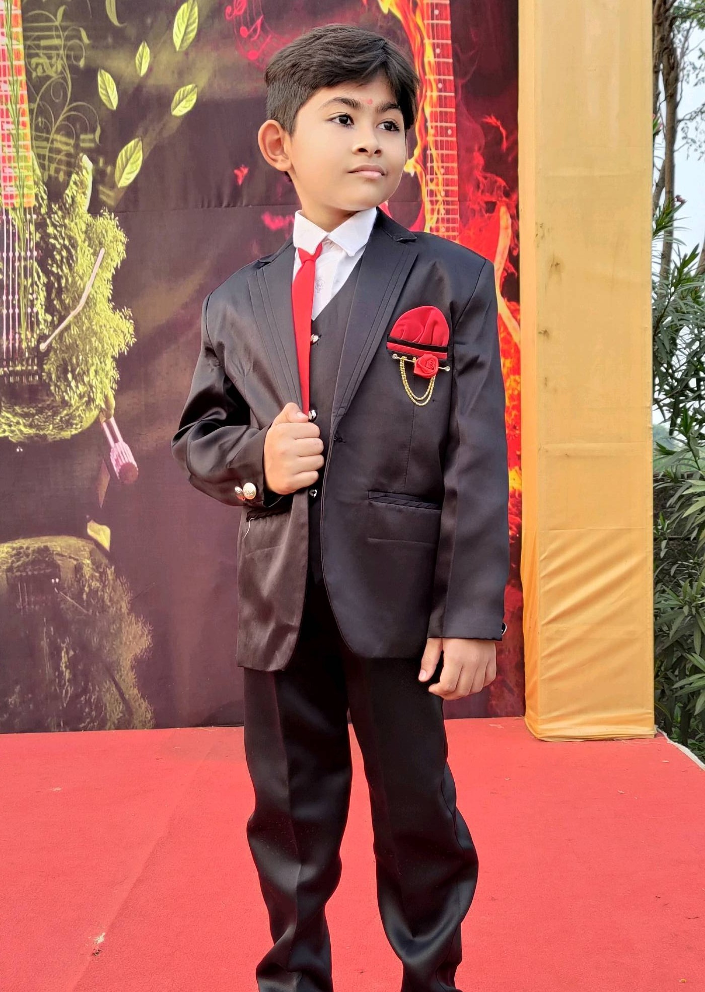 Boys Four Piece Partywear Suit